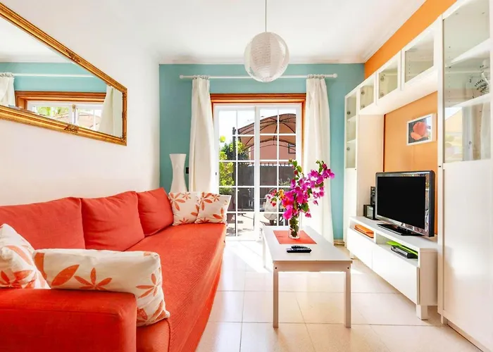 Casa Golfin - Mediterranean-style House In Tenerifes Sunny South بيت للعطل أرونا